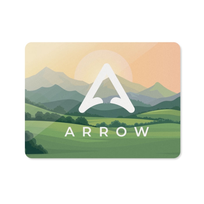 Magnet rectangulaire en PVC