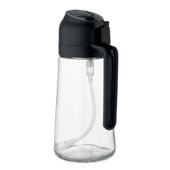 Glass oil dispenser & sprayer