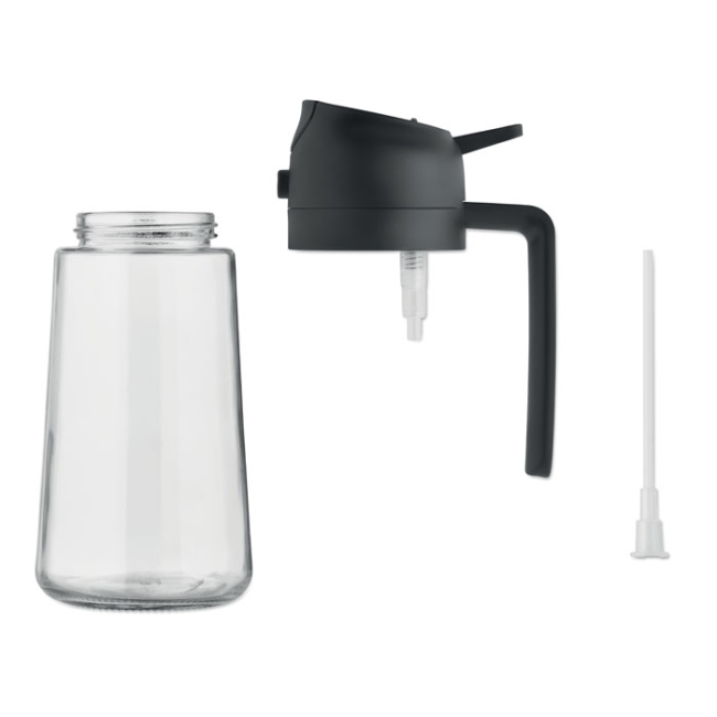 Glass oil dispenser & sprayer