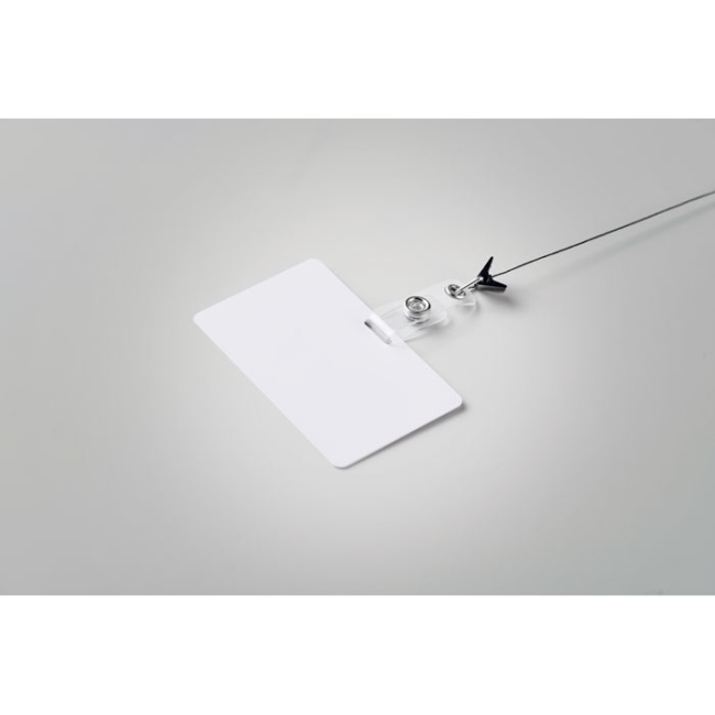 Badge pour lanyard 54 x 86 mm