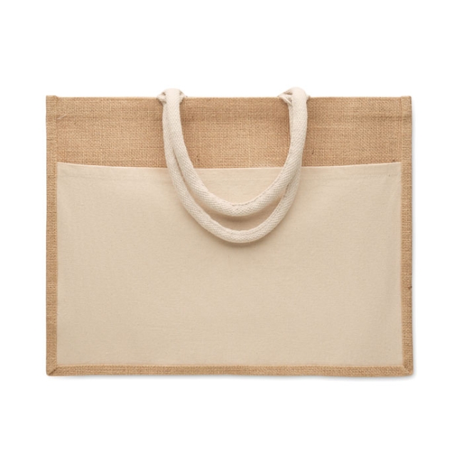 Jute shopping bag