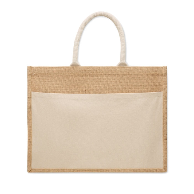 Jute shopping bag
