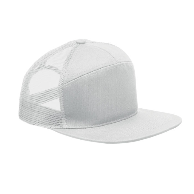 7 panel flat visor cap