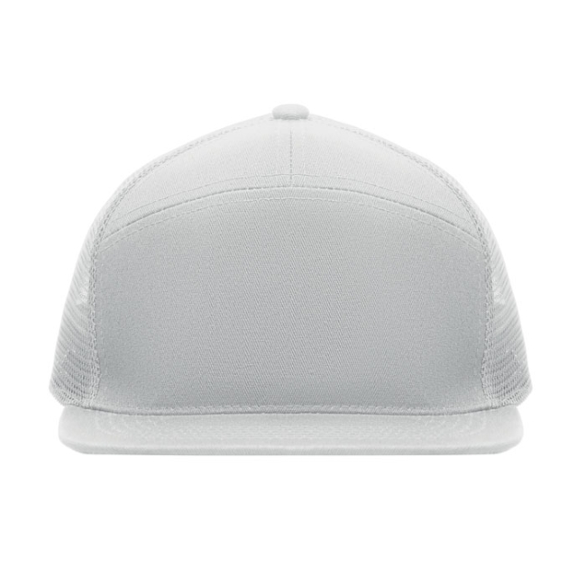7 panel flat visor cap