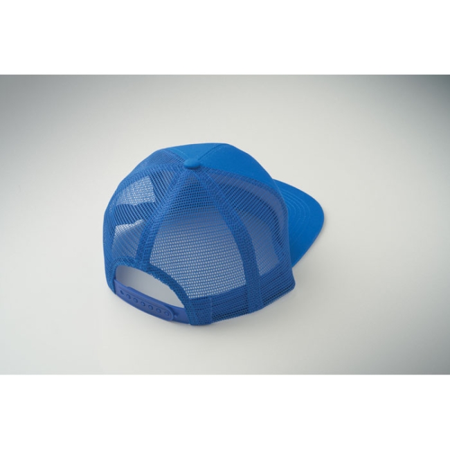 7 panel flat visor cap