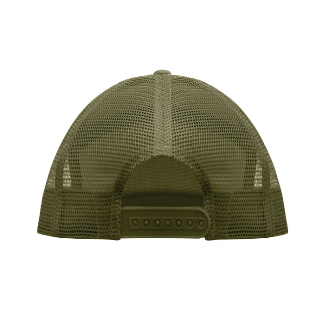 7 panel flat visor cap