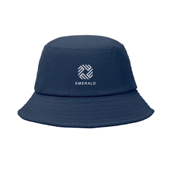 Corduroy bucket hat