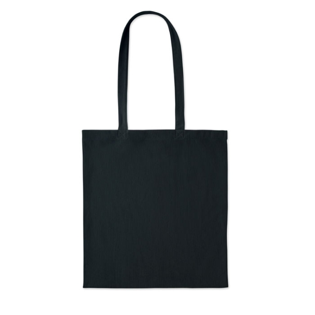 Corduroy shopping bag