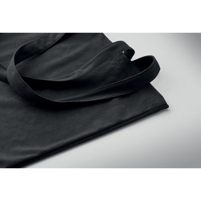 Corduroy shopping bag