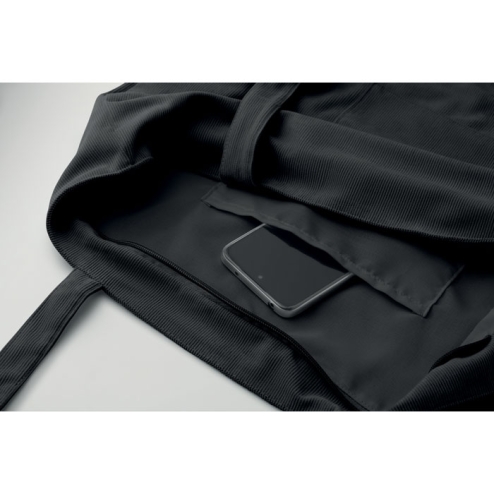 Corduroy large shopping bag