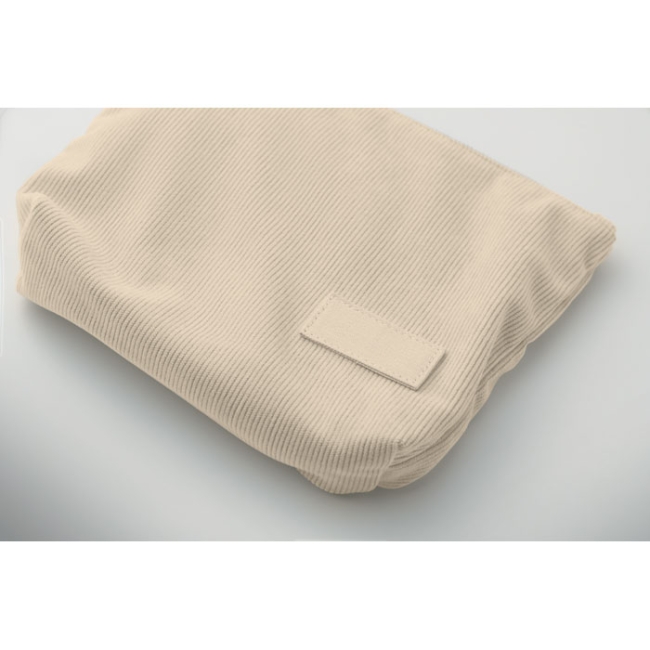 Trousse  en velours côtelé