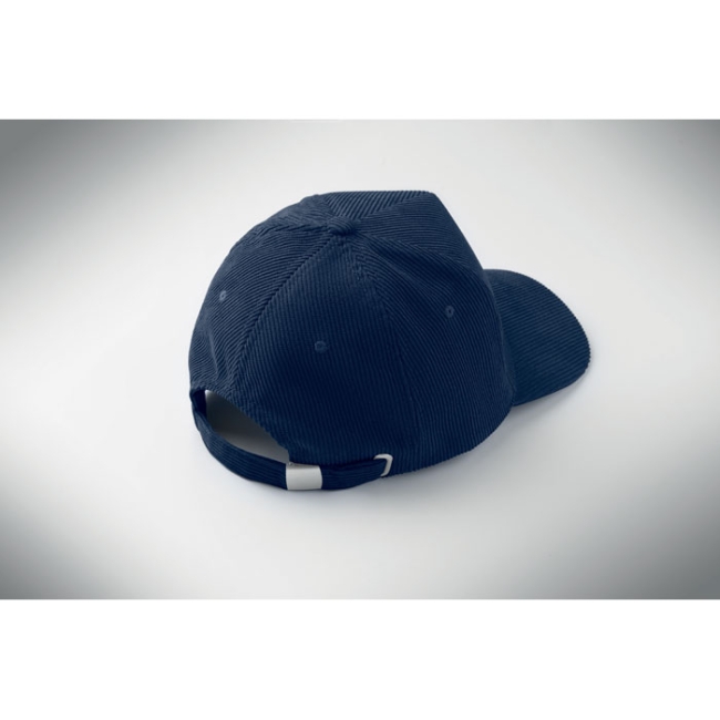 Casquette 5 pans en velours