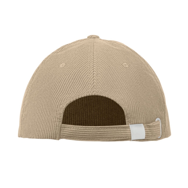 Casquette 5 pans en velours