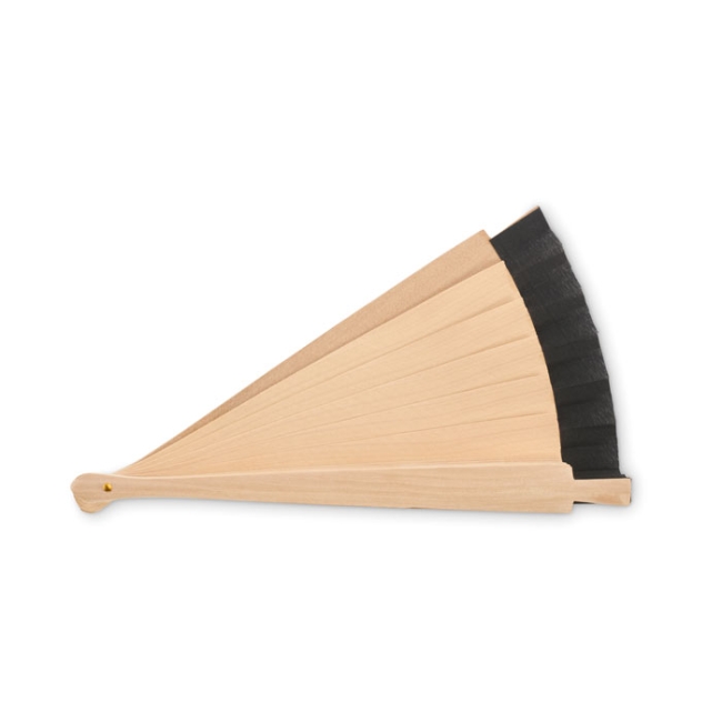Wooden hand fan