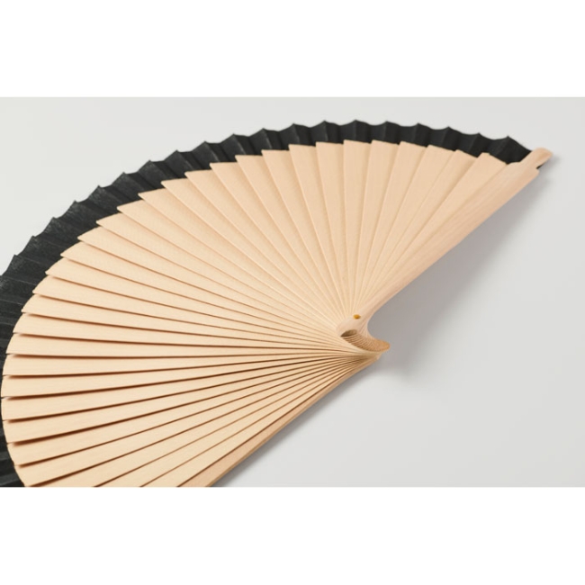 Wooden hand fan
