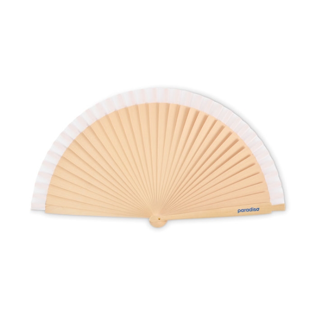 Éventail en bois