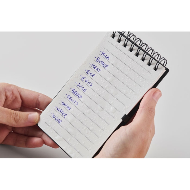 Bloc-notes déperlant