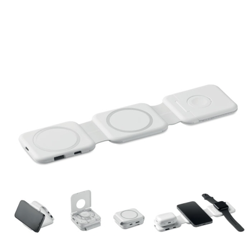 Foldable charging station