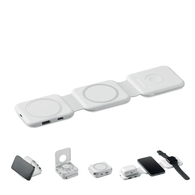 Foldable charging station