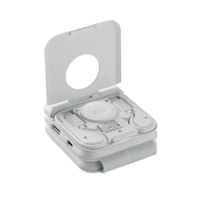 Foldable charging station