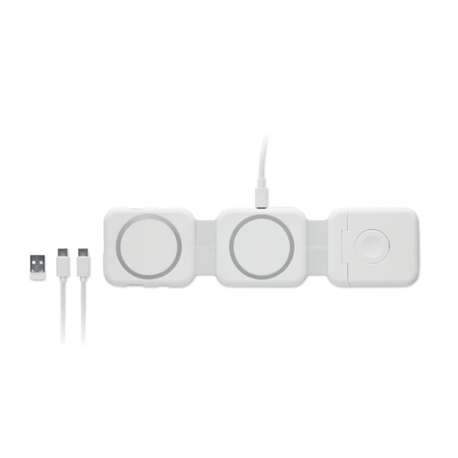 Foldable charging station