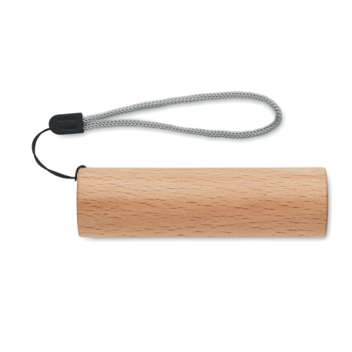 Torche rechargeable en bois