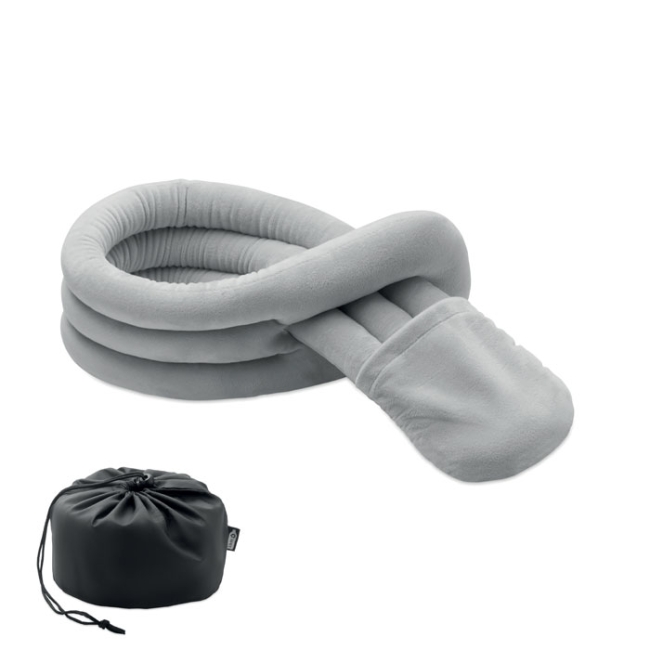Bendable roll travel pillow