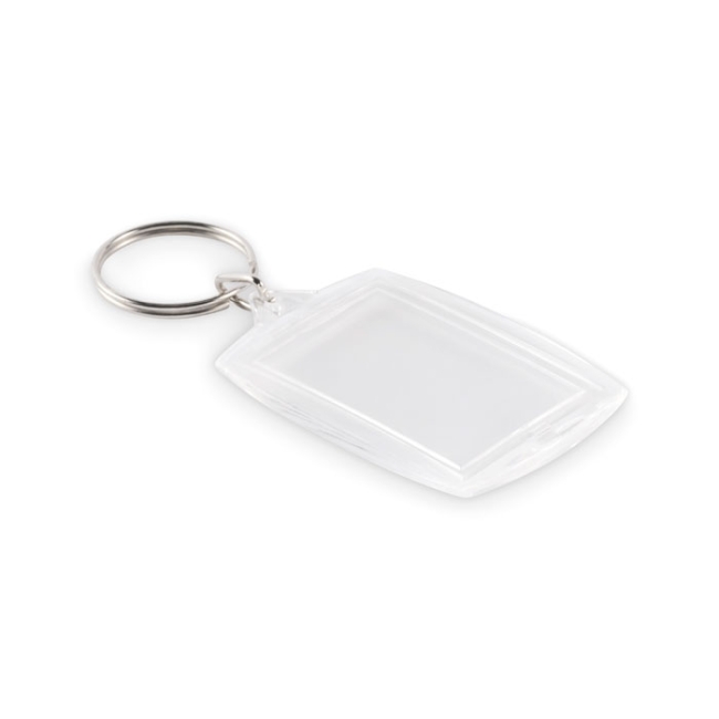 Classic acrylic keyring