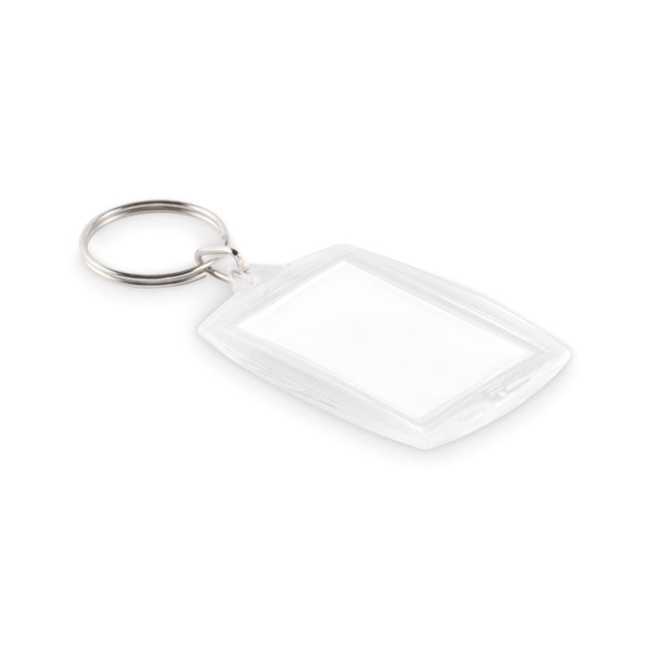 Classic acrylic keyring