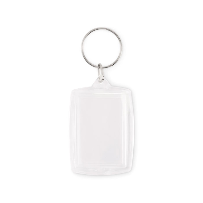 Classic acrylic keyring