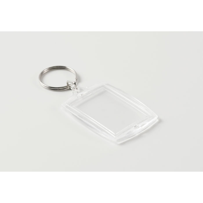 Classic acrylic keyring