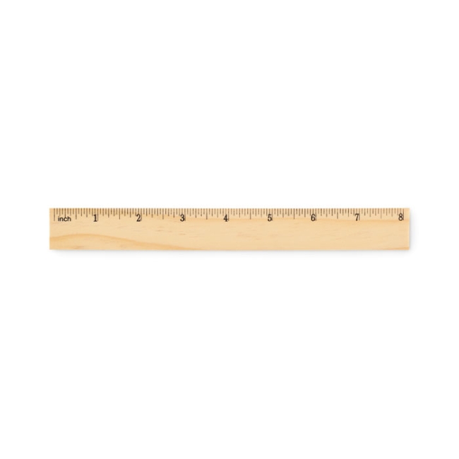 Wooden ruler 20cm