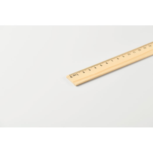 Wooden ruler 20cm