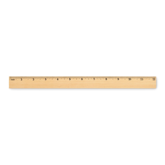 Wooden ruler 30cm