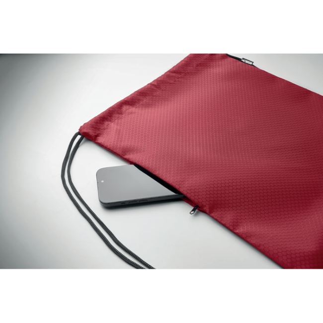 Drawstring bag in 420D RPET