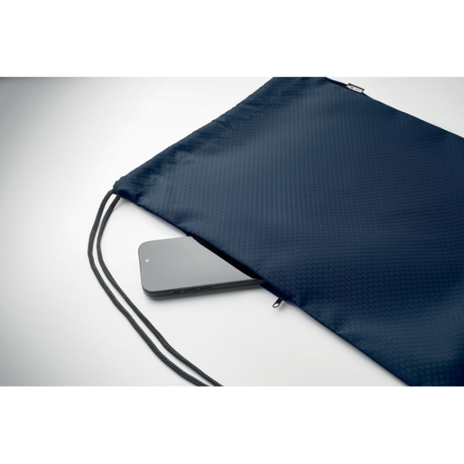 Drawstring bag in 420D RPET