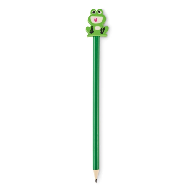 Wooden pencil in animal shape
