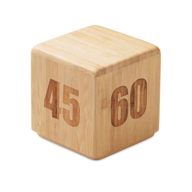 Bamboo twist snooze timer