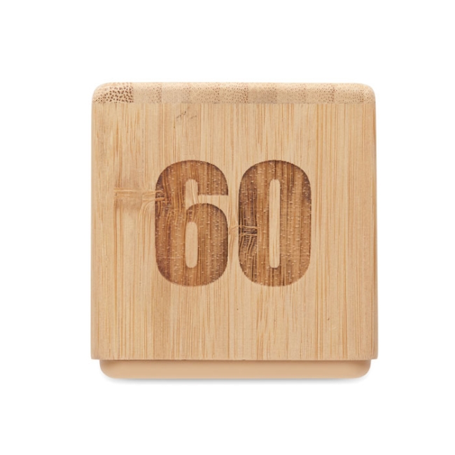 Bamboo twist snooze timer