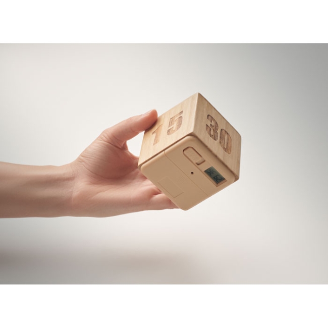 Bamboo twist snooze timer