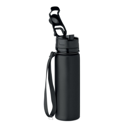 Foldable silicone sports bottle