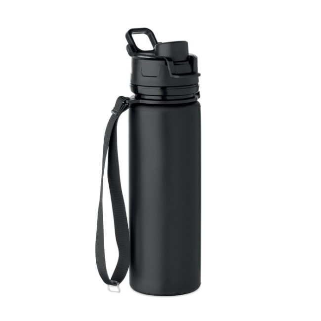 Foldable silicone sports bottle