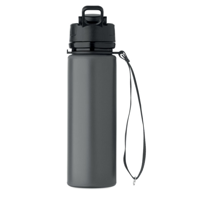 Foldable silicone sports bottle