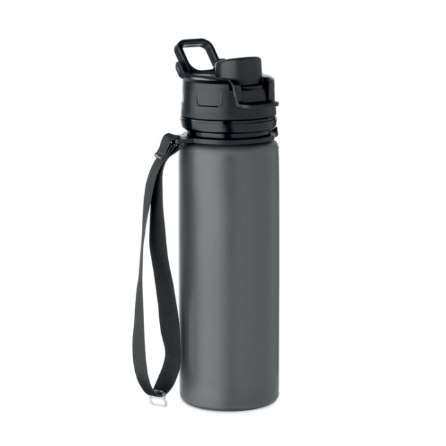 Foldable silicone sports bottle