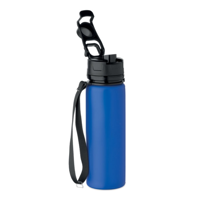 Foldable silicone sports bottle