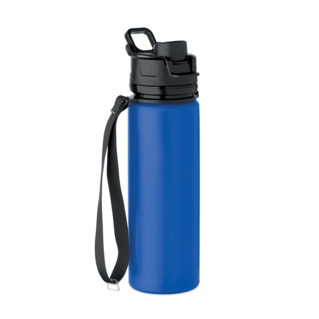 Foldable silicone sports bottle