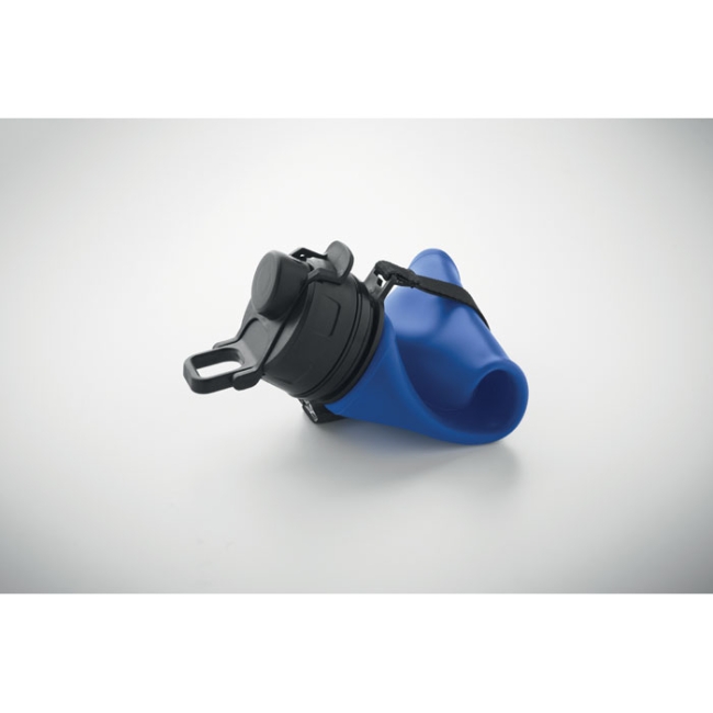 Foldable silicone sports bottle