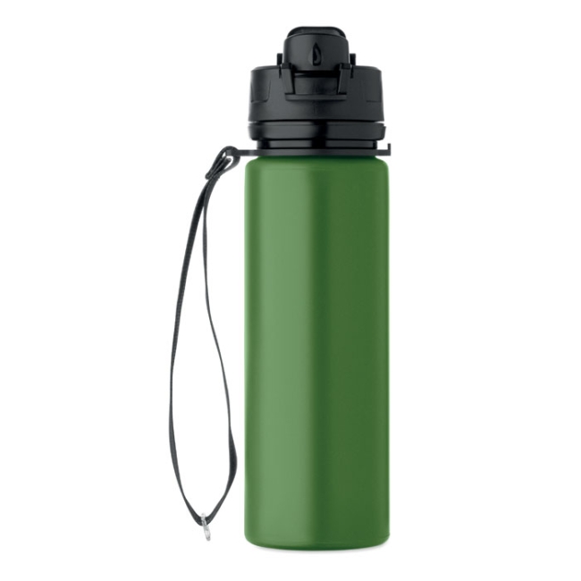 Foldable silicone sports bottle