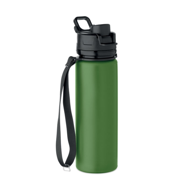 Foldable silicone sports bottle