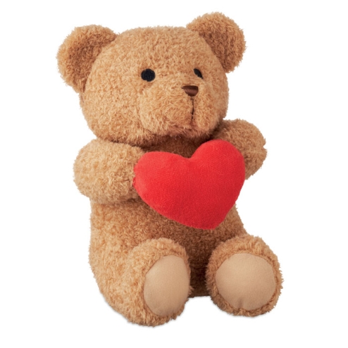 Teddy bear with heart 23cm
